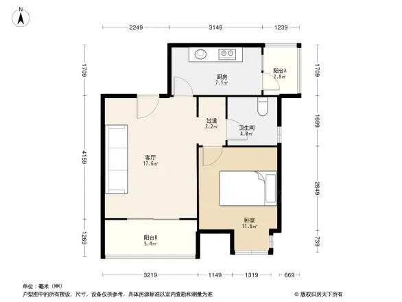 心愿花园二期户型图
