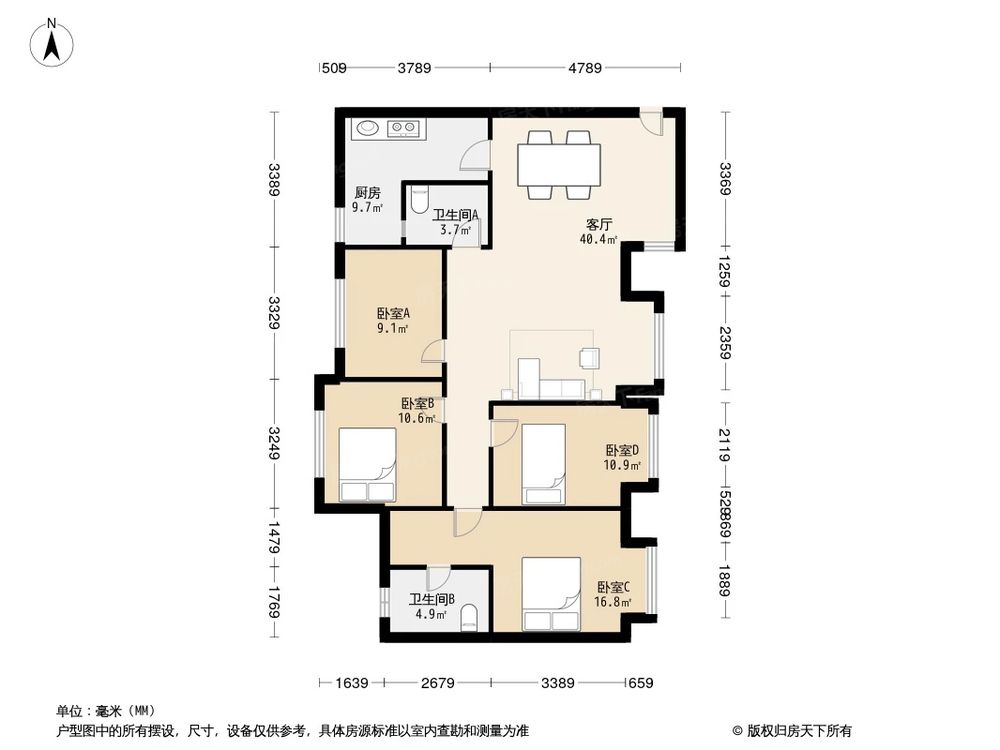 相似户型图