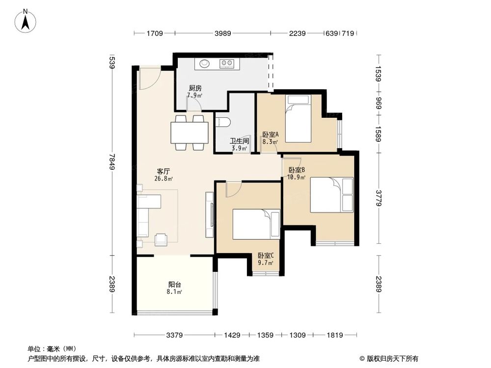 相似户型图