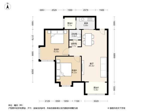 汇景新城户型图