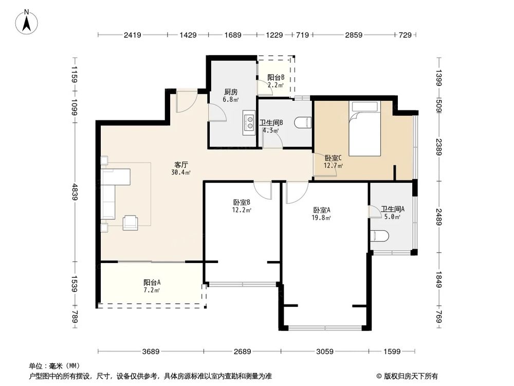 相似户型图