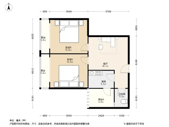优品道三期户型图