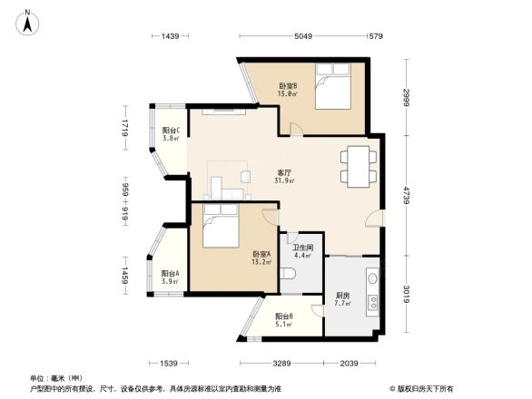 御景豪庭户型图