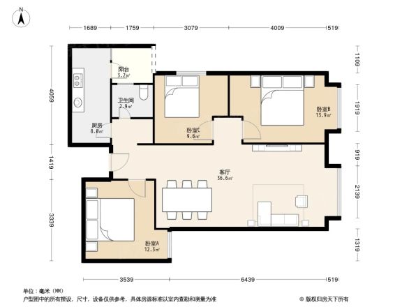 人居天府汇城户型图