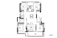 125平米户型