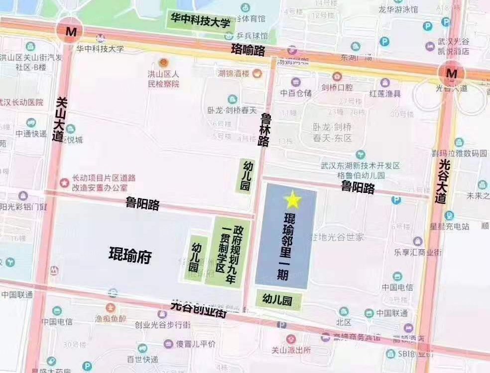 小区相关图