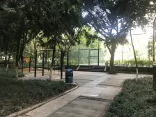 渝北嘉州轻轨站-清水大平层-看中庭