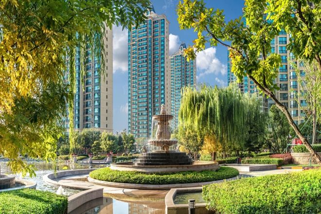 恒大山水城实景图