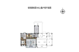 信阳碧桂园2室5厅1厨2卫建面180.00㎡