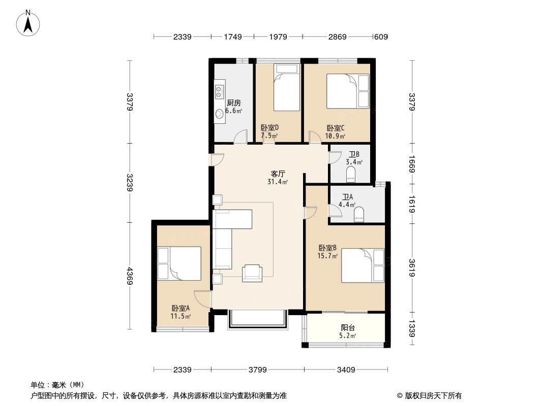 户型图0/2