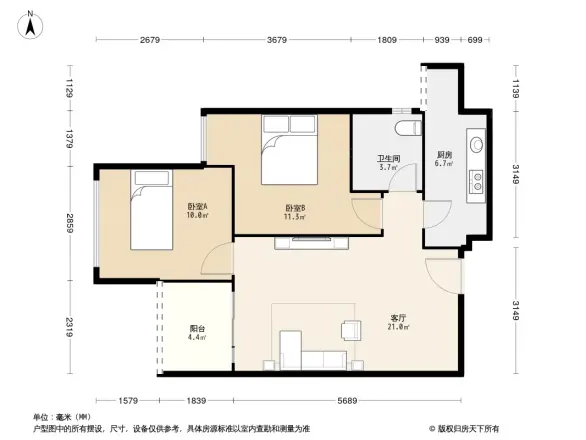 万锦城户型图