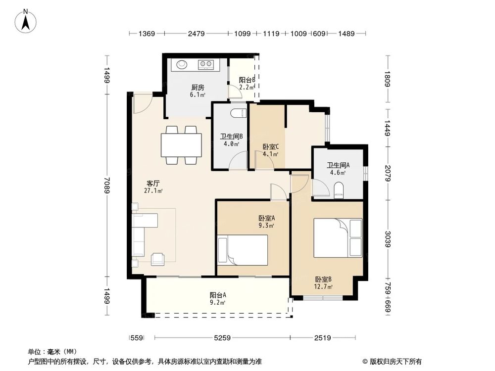 相似户型图