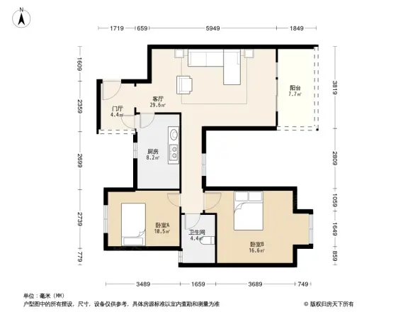 铂金时代户型图