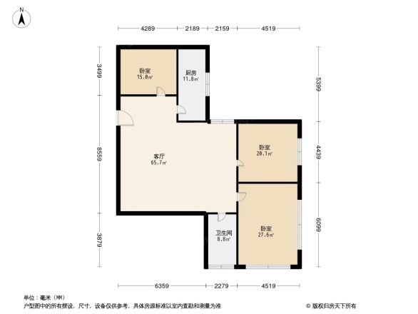 鸿辉阁户型图
