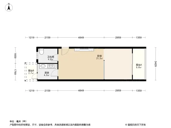 和贵时代巢户型图
