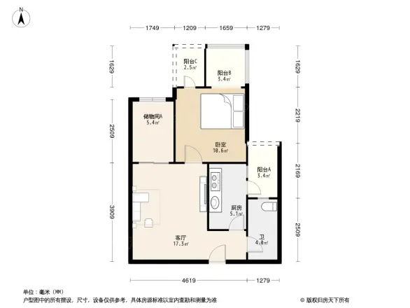 华润凤凰城二期户型图