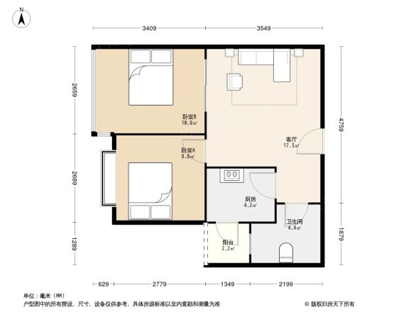 汇景花园户型图