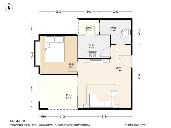 汇景花园户型图
