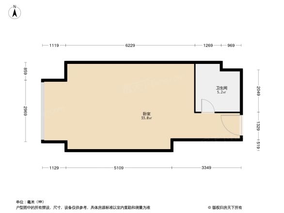 奥克斯广场户型图