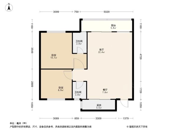 金羊花园户型图