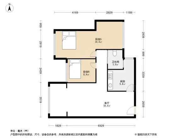 万锦城户型图