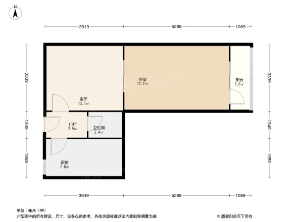 垂杨柳北里户型图