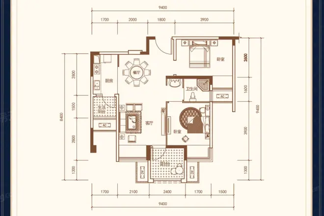 北新御龙湾户型图
