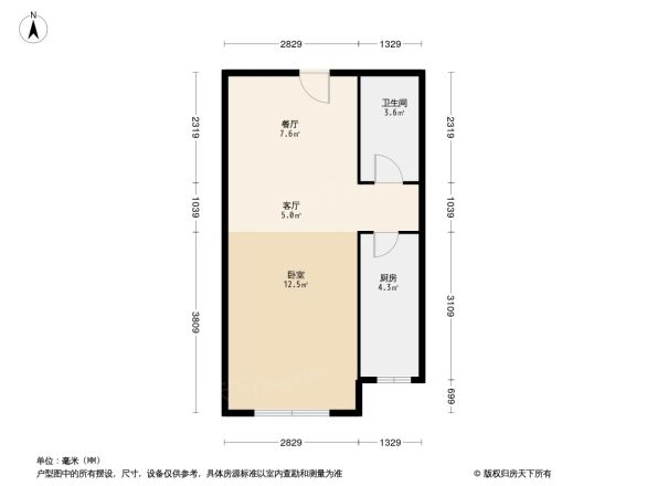 东方雅苑户型图