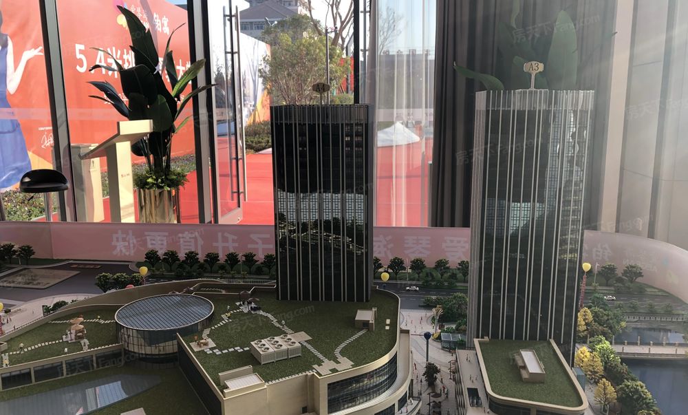 28楼采光好 南北通透 随时看房3室2厅 毛坯,常州武进牛塘红星国际广场