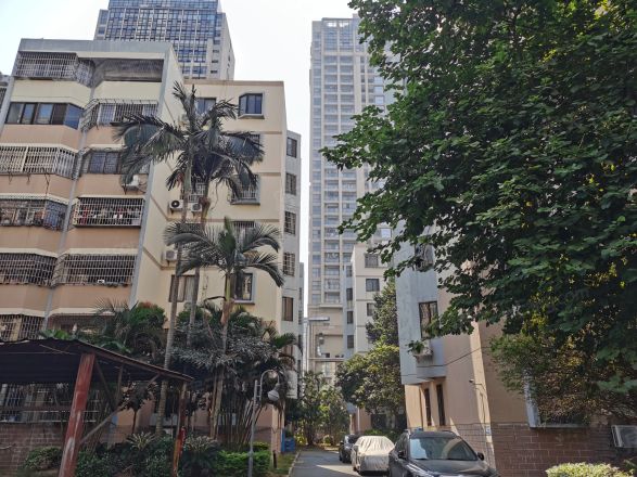 万科城市花园实景图