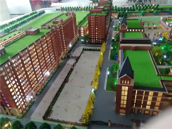 二十一街区实景图