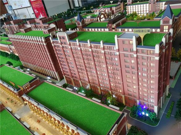 二十一街区实景图