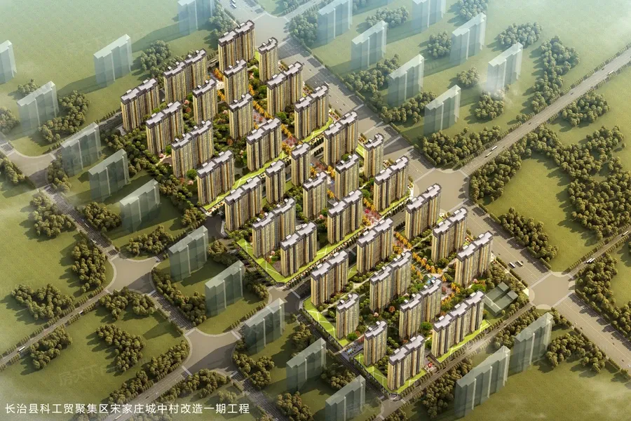 鸟瞰图1拖动图片可以查看其它楼栋信息
