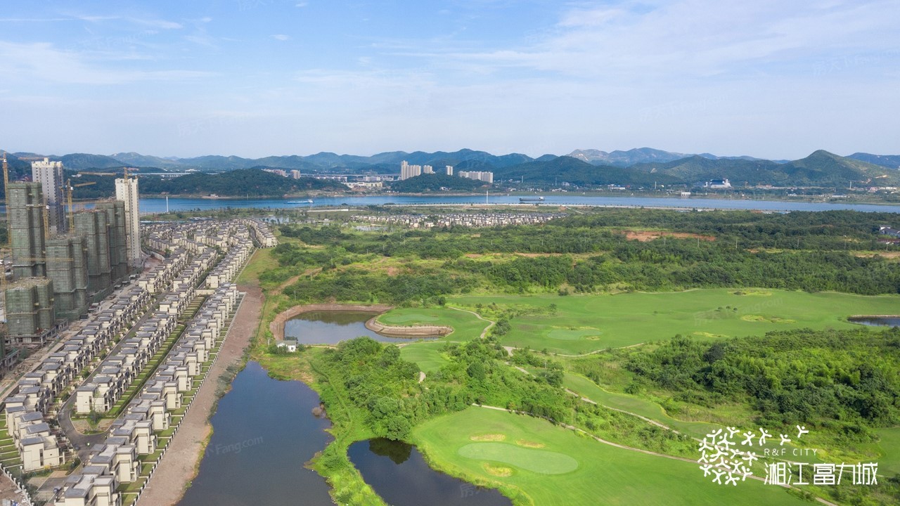 九华湘江富力城实景图图片