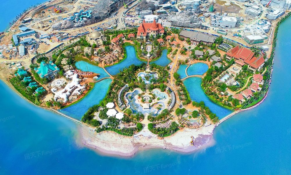 海南恒大海花岛一线海景 吃喝玩一条龙配套 产证在手