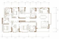 建面245平户型