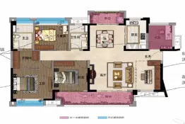 新城·香悦澜山4室2厅1厨2卫建面140.00㎡