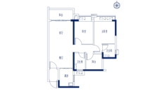 陶园3/4座01/05单元85㎡