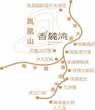 香麓湾交通示意图