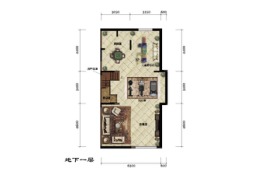 融创·融公馆3室3厅2厨4卫建面201.68㎡