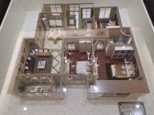 联排别墅户型方正带100平地下室业主诚心卖