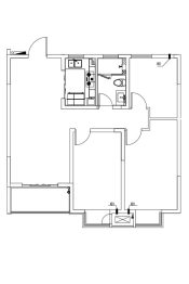 吉宝澜岸铭邸3室2厅1厨1卫建面103.00㎡