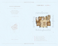 齐河安德湖小镇161㎡户型图