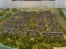 九龙湖洋房天花板,小区中间楼栋,楼层中高楼层