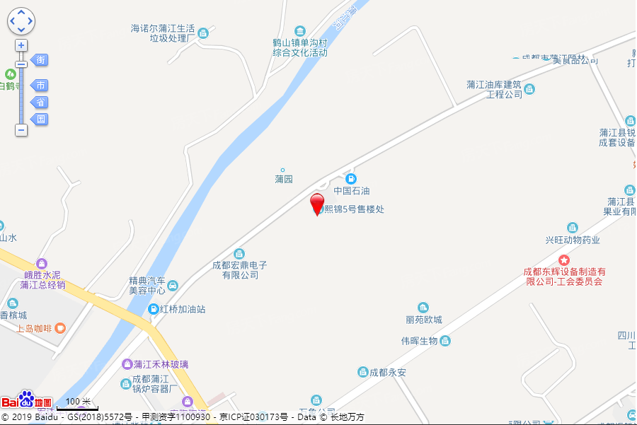 成锦熙锦5号交通图