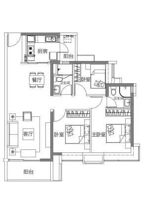 凯德山海连城