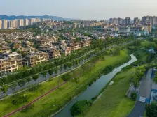 央企联排别墅 带花园 地下室 户型好