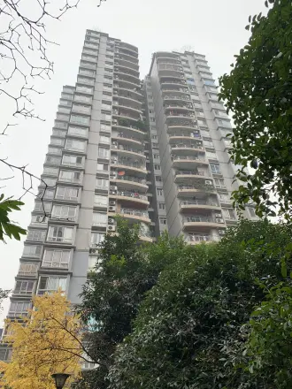 党校住宅小区实景图