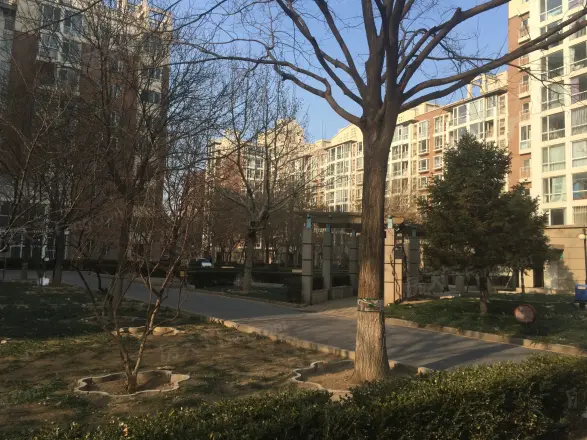 万年花城二期实景图