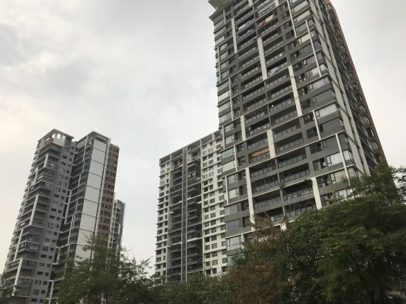 万科新城湾畔实景图